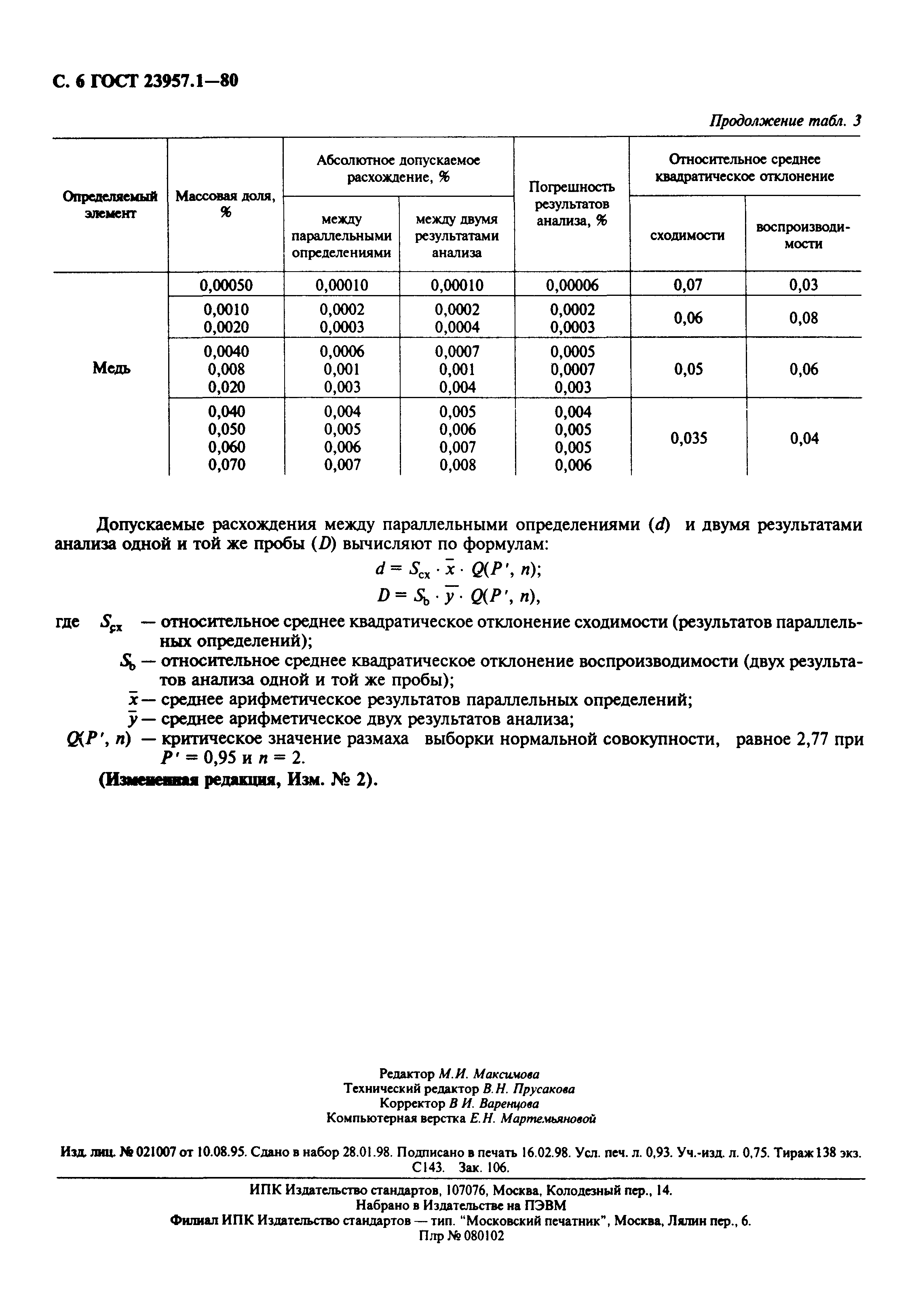 Страница 8 ГОСТ 23957.1-80