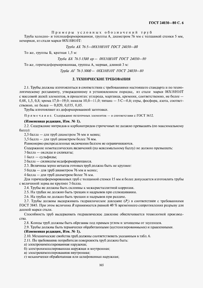 Страница 6 ГОСТ 24030-80