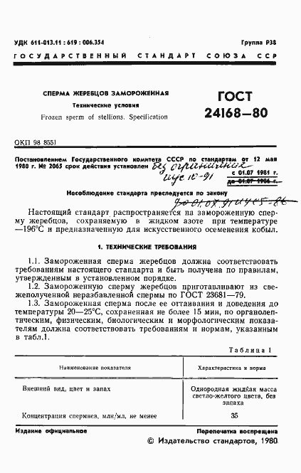 Страница 3 ГОСТ 24168-80