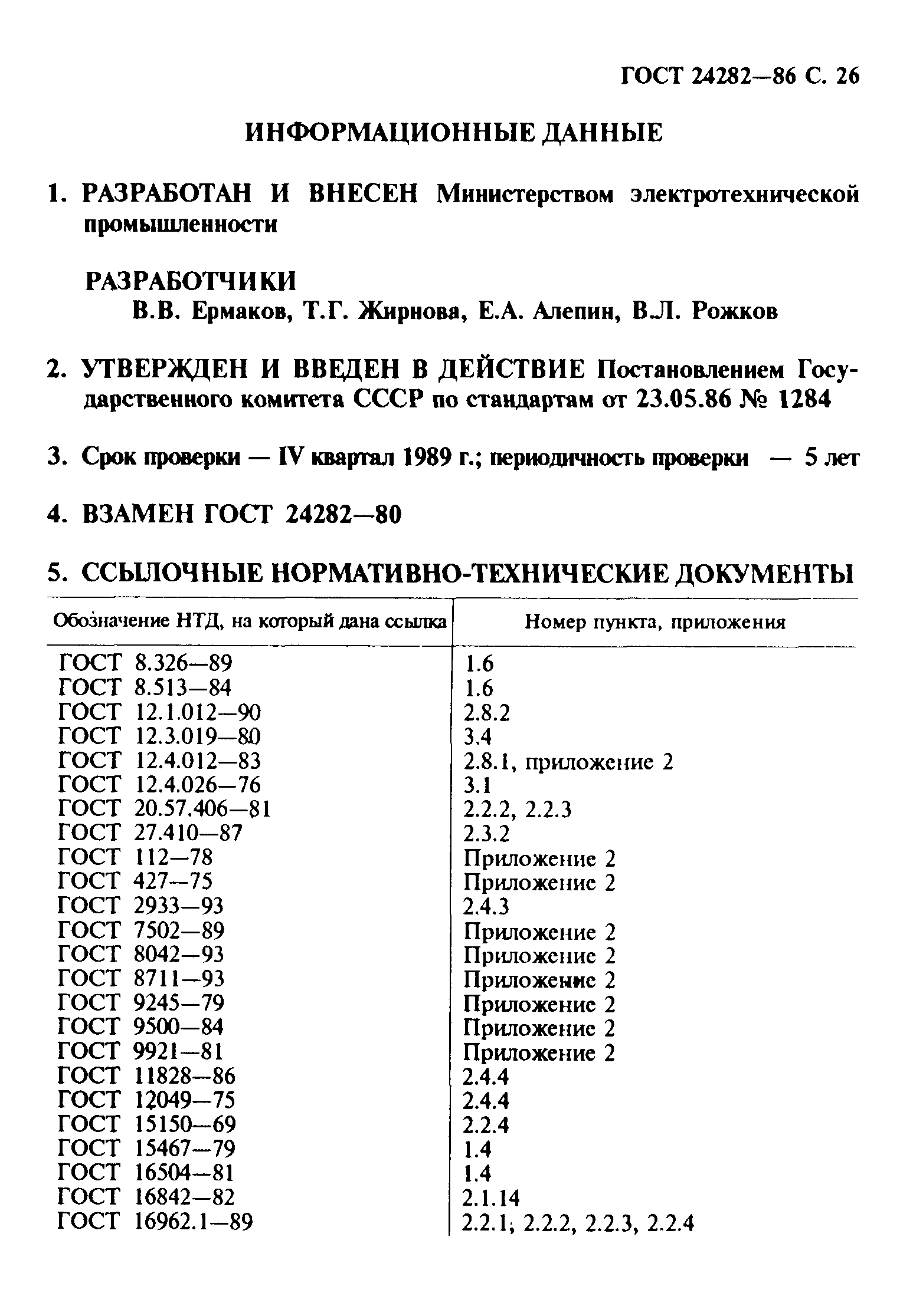 Страница 27 ГОСТ 24282-86