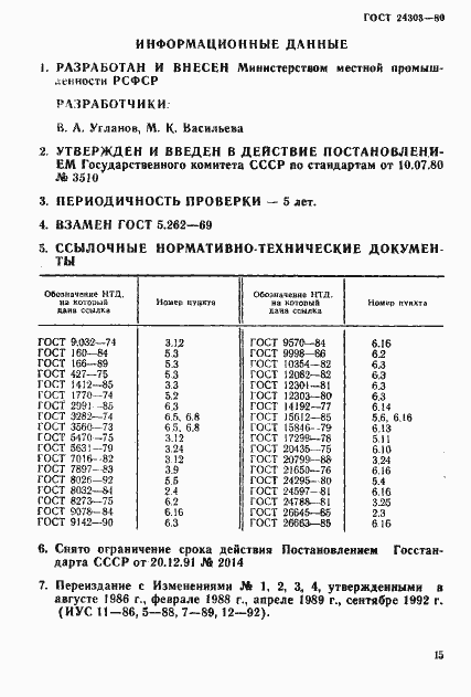 Страница 16 ГОСТ 24303-80