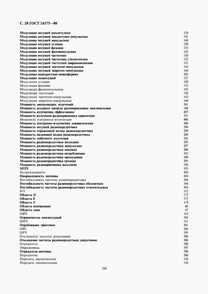 Страница 28 ГОСТ 24375-80
