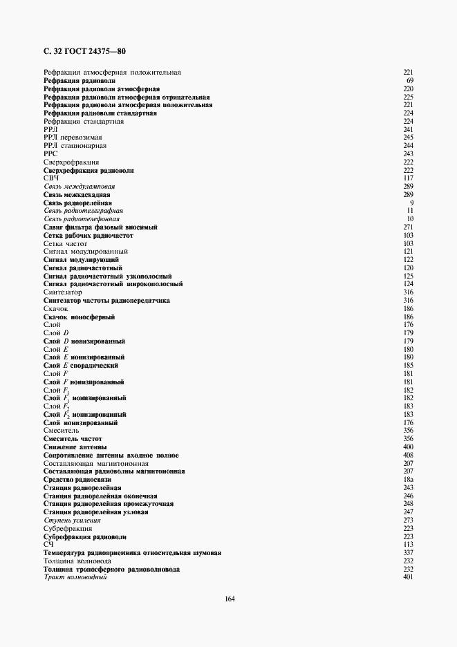 Страница 32 ГОСТ 24375-80