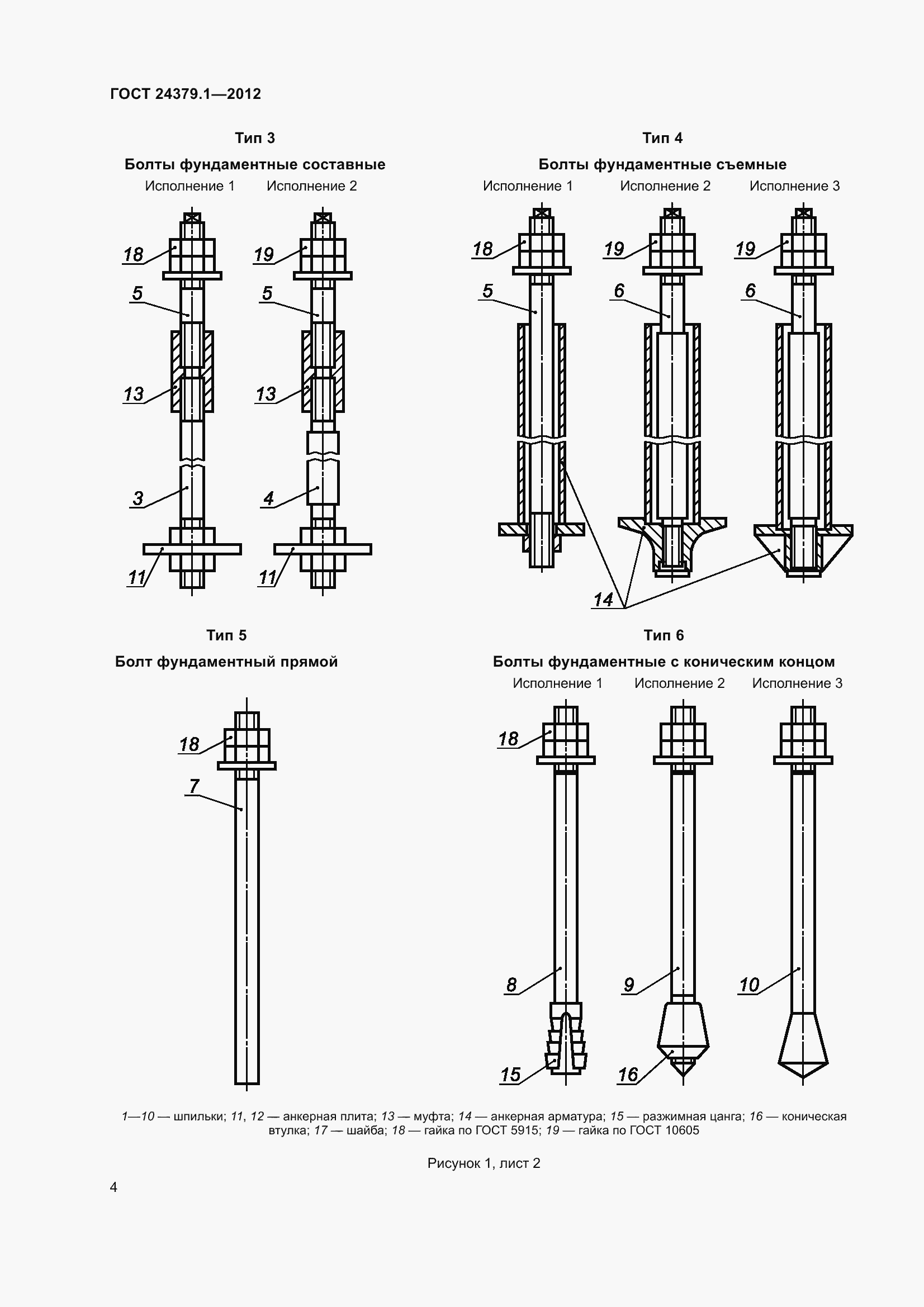 Страница 11 ГОСТ 24379.1-2012