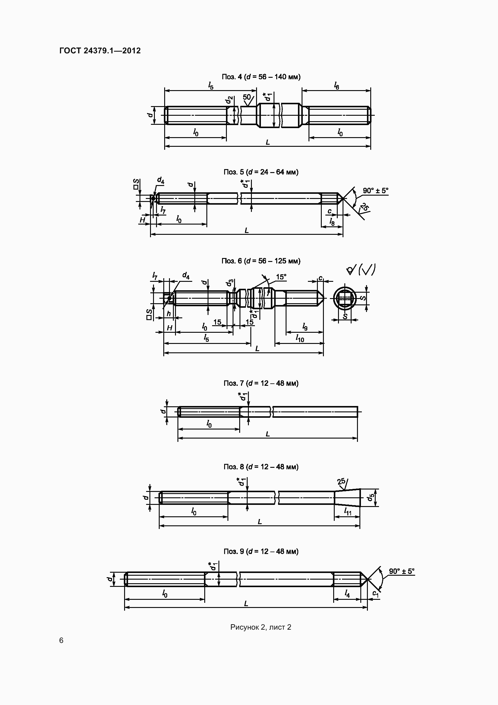 Страница 13 ГОСТ 24379.1-2012