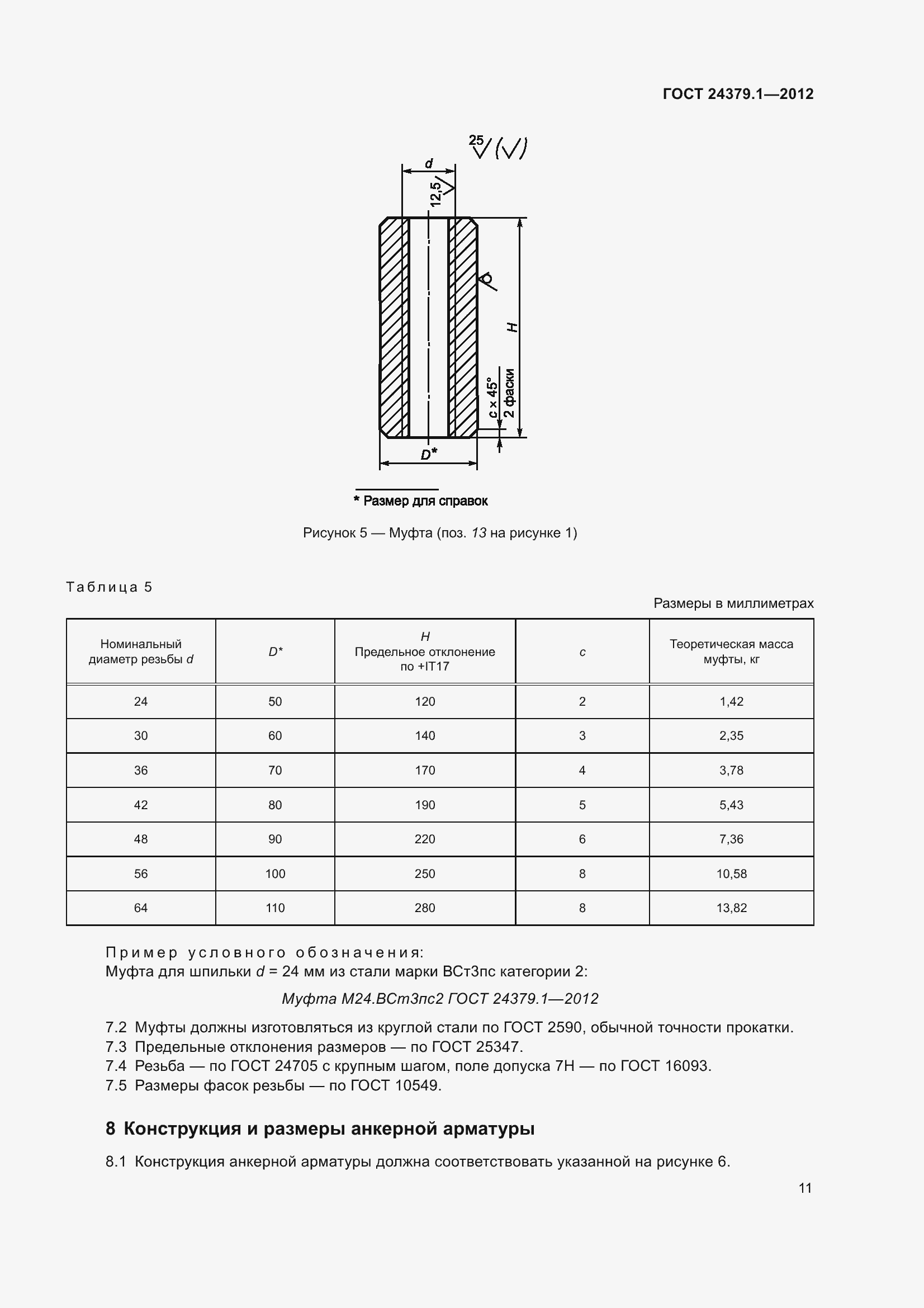 Страница 18 ГОСТ 24379.1-2012