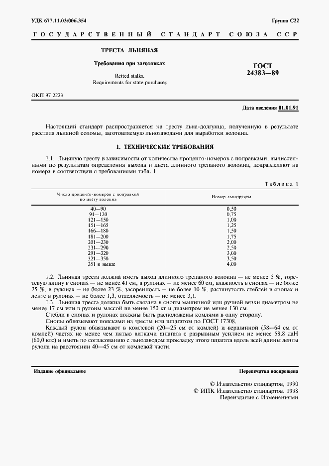 Страница 2 ГОСТ 24383-89