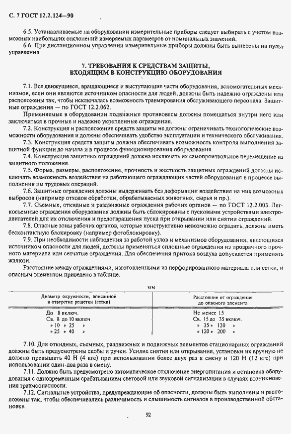 Страница 7 ГОСТ 12.2.124-90