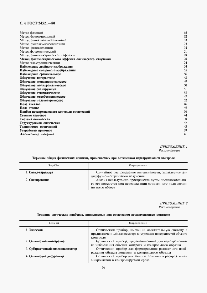Страница 6 ГОСТ 24521-80