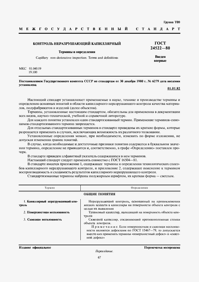 Страница 1 ГОСТ 24522-80