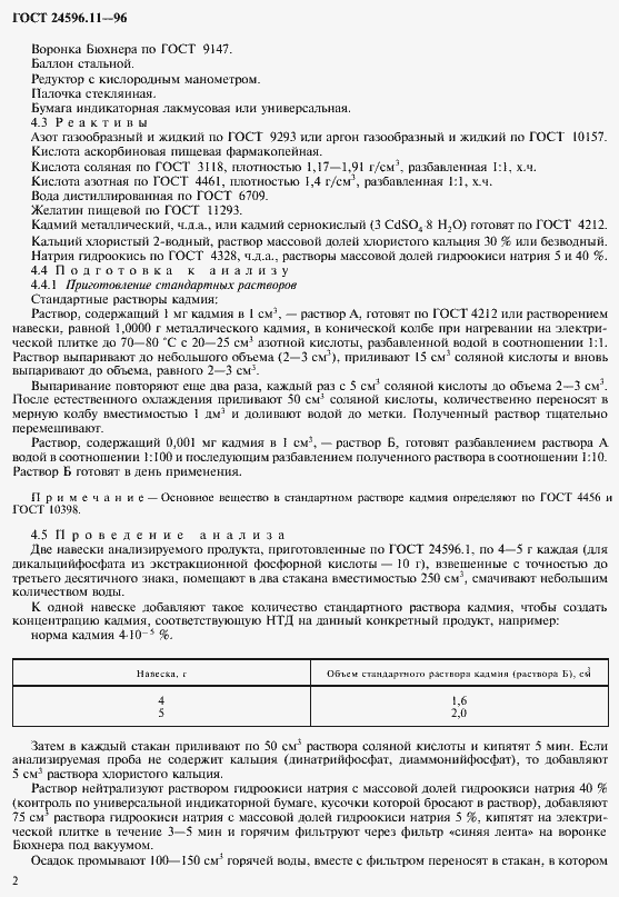 Страница 4 ГОСТ 24596.11-96
