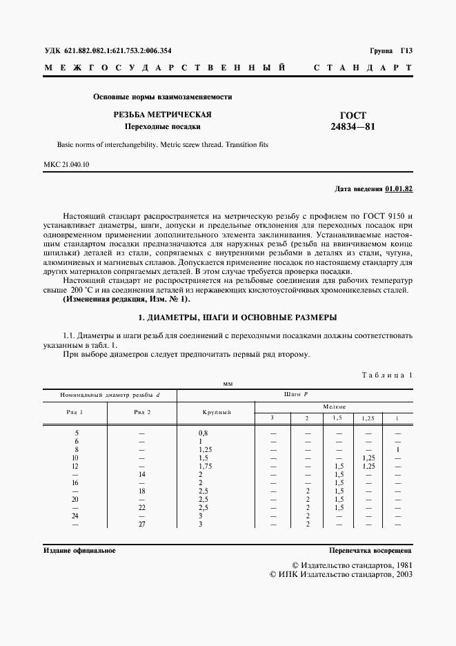 Страница 2 ГОСТ 24834-81