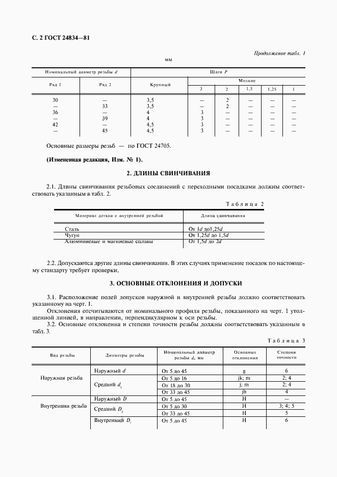 Страница 3 ГОСТ 24834-81