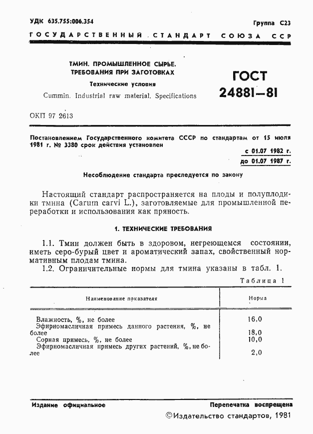 Страница 3 ГОСТ 24881-81