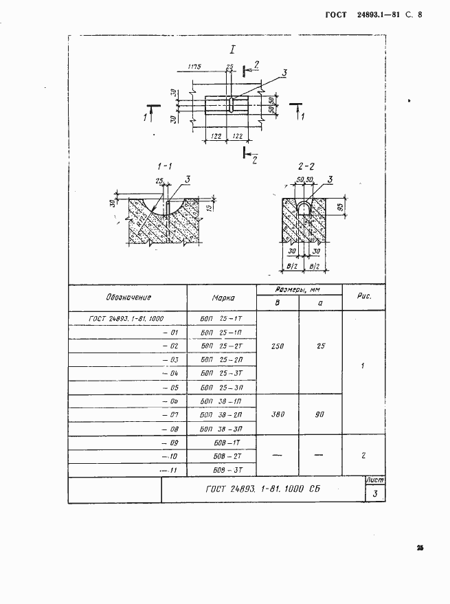 Страница 8 ГОСТ 24893.1-81
