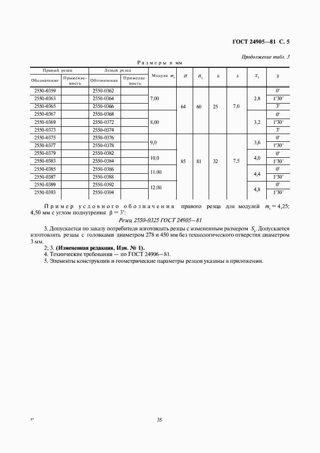 Страница 5 ГОСТ 24905-81