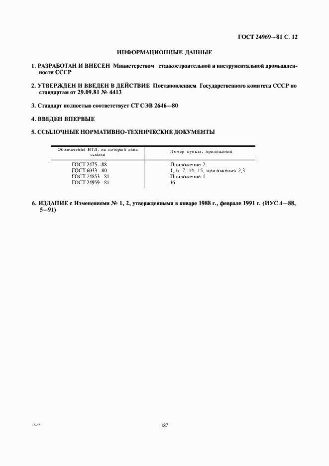 Страница 12 ГОСТ 24969-81