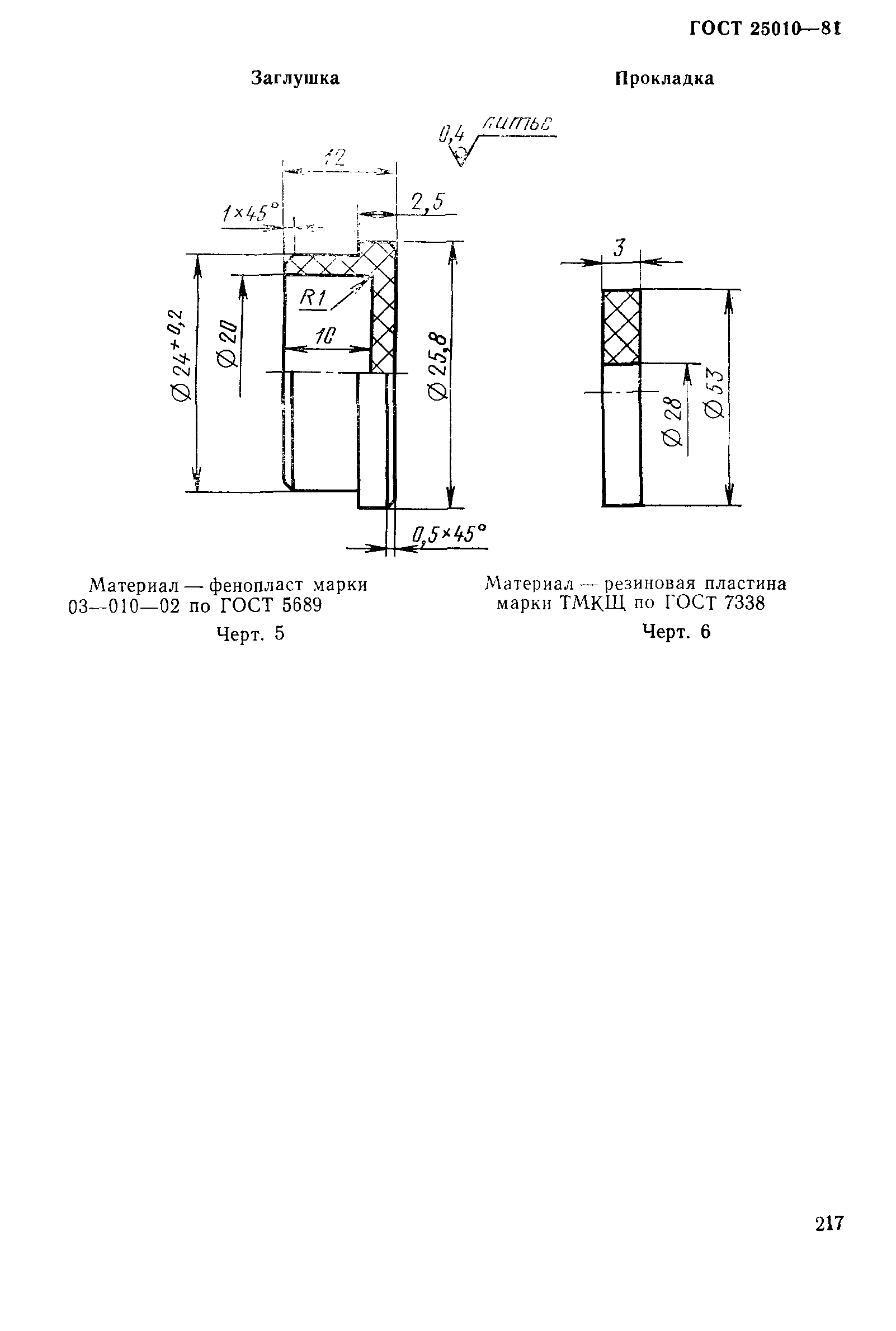 Страница 10 ГОСТ 25010-81