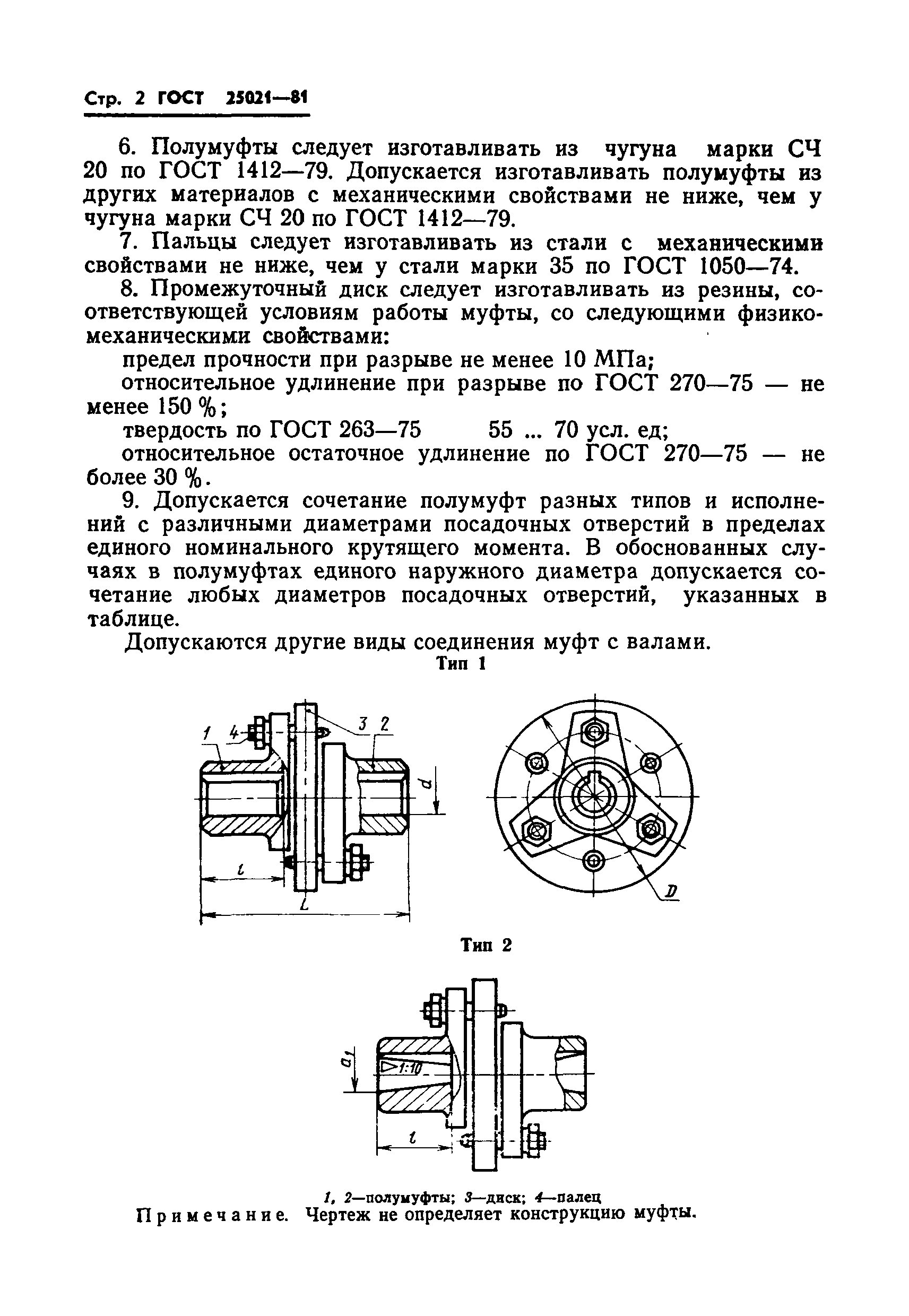 Страница 4 ГОСТ 25021-81