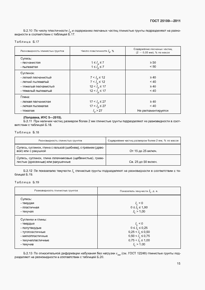 Страница 19 ГОСТ 25100-2011