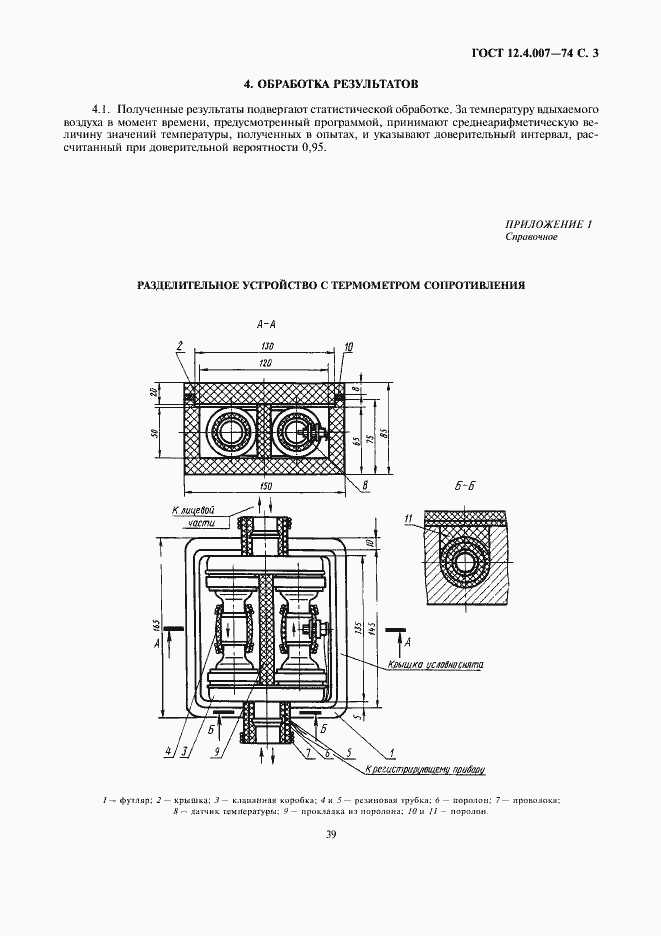 Страница 3 ГОСТ 12.4.007-74