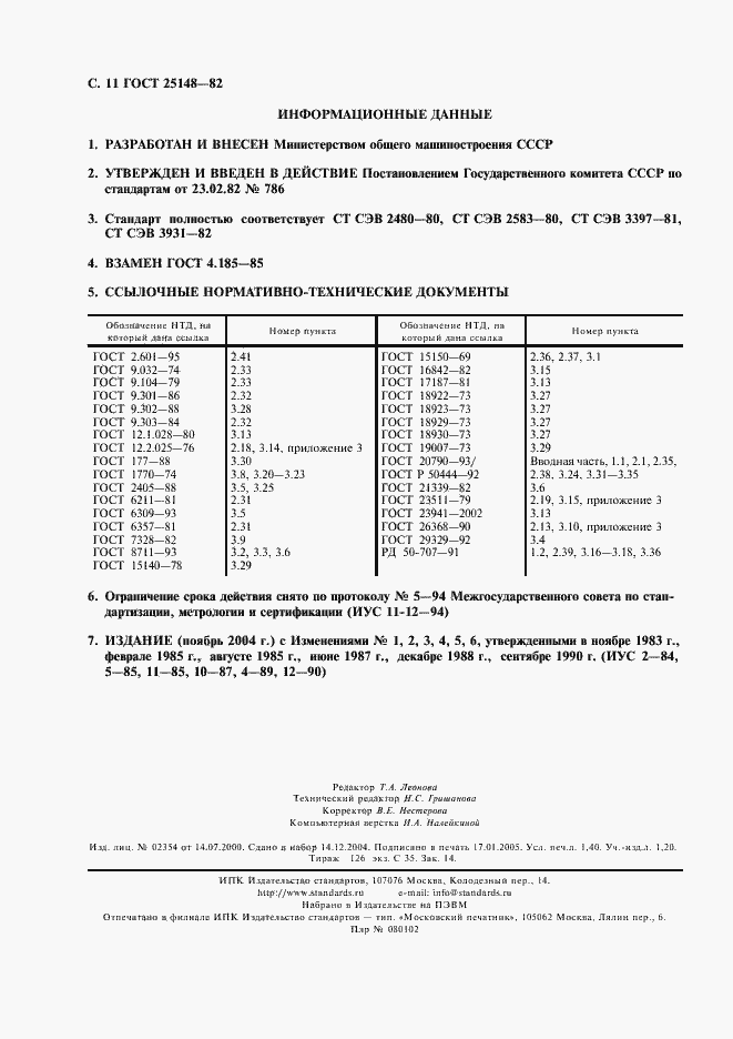 Страница 12 ГОСТ 25148-82