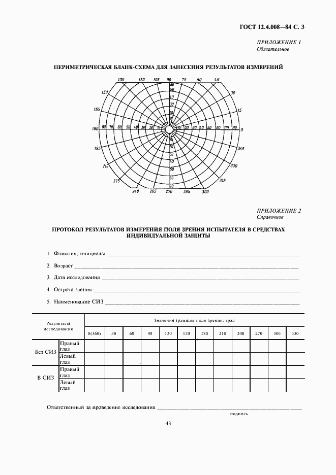 Страница 3 ГОСТ 12.4.008-84