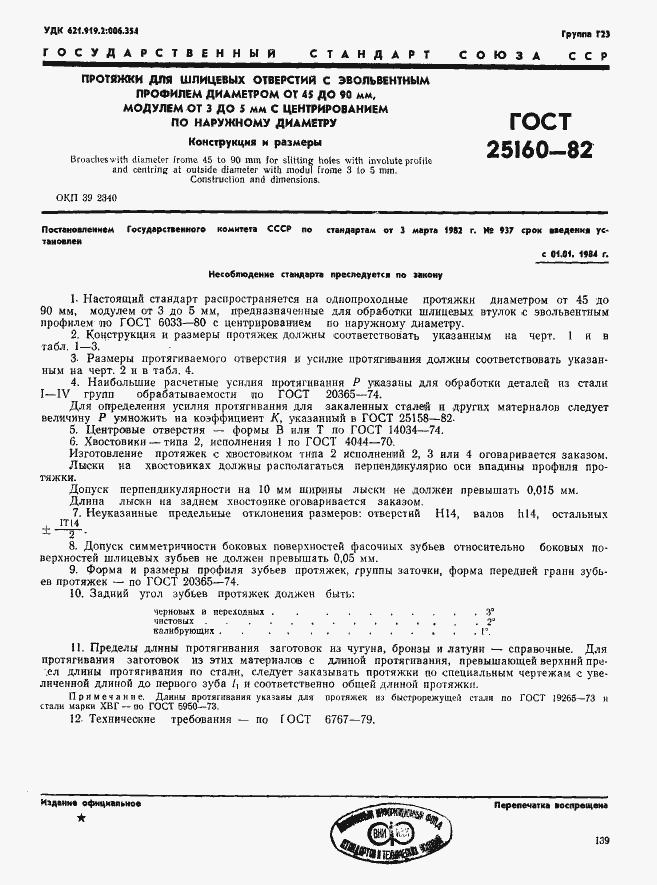 Страница 1 ГОСТ 25160-82