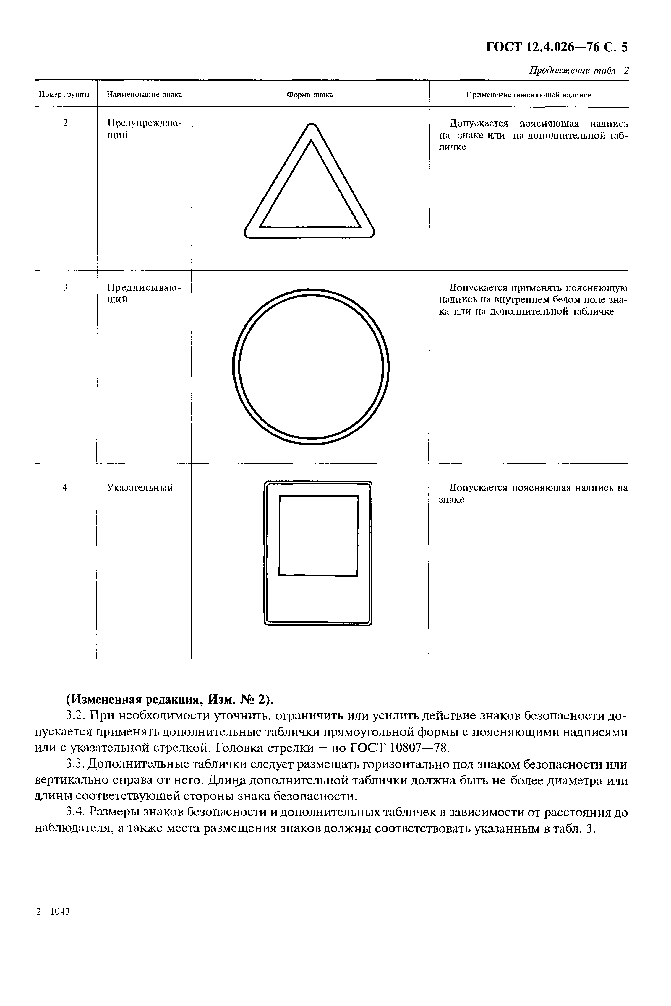 Страница 6 ГОСТ 12.4.026-76