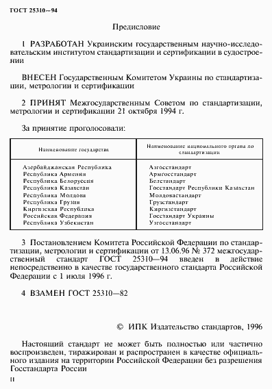Страница 2 ГОСТ 25310-94