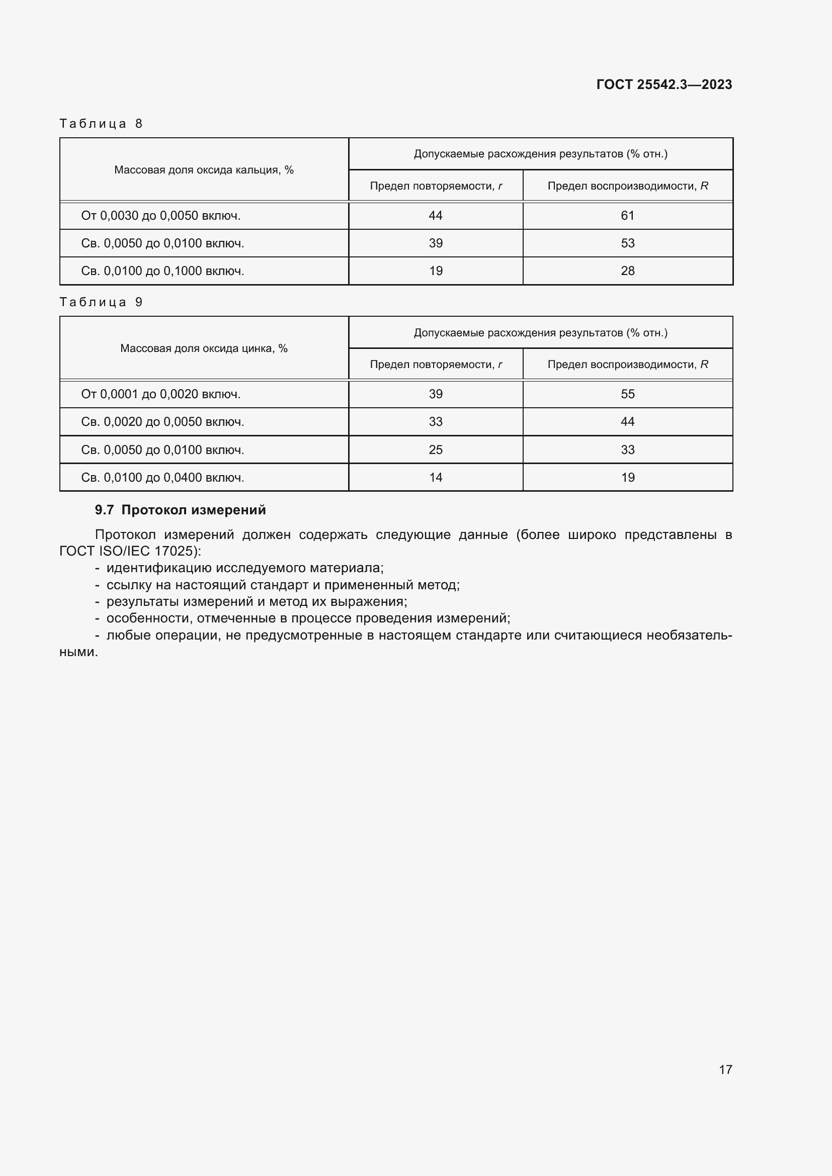 Страница 23 ГОСТ 25542.3-2023