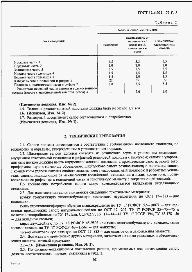Страница 3 ГОСТ 12.4.072-79