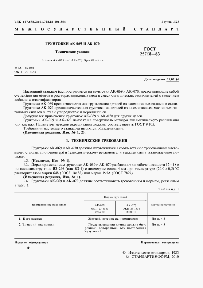 Страница 3 ГОСТ 25718-83