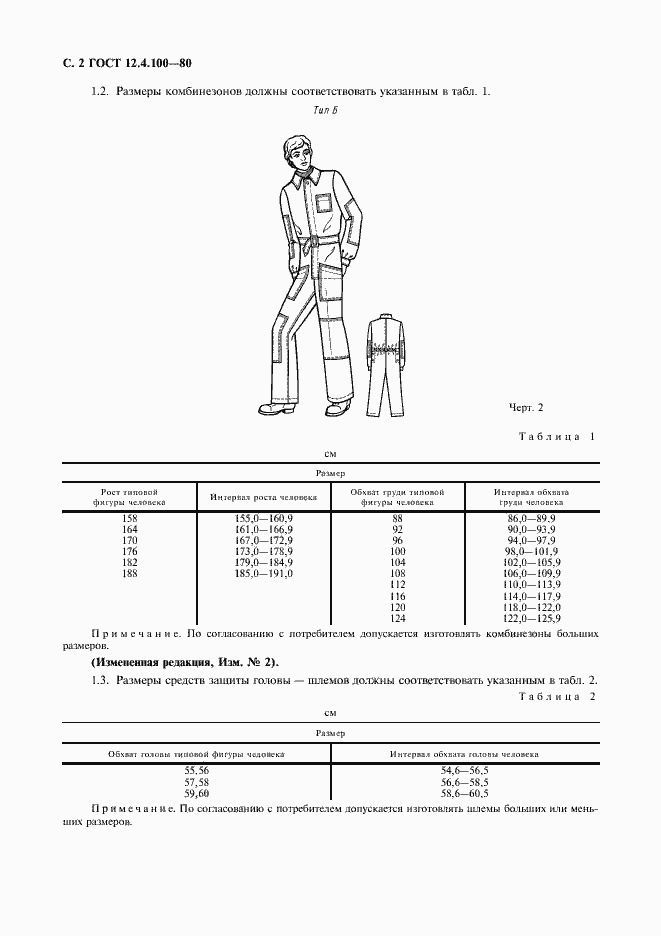 Страница 3 ГОСТ 12.4.100-80