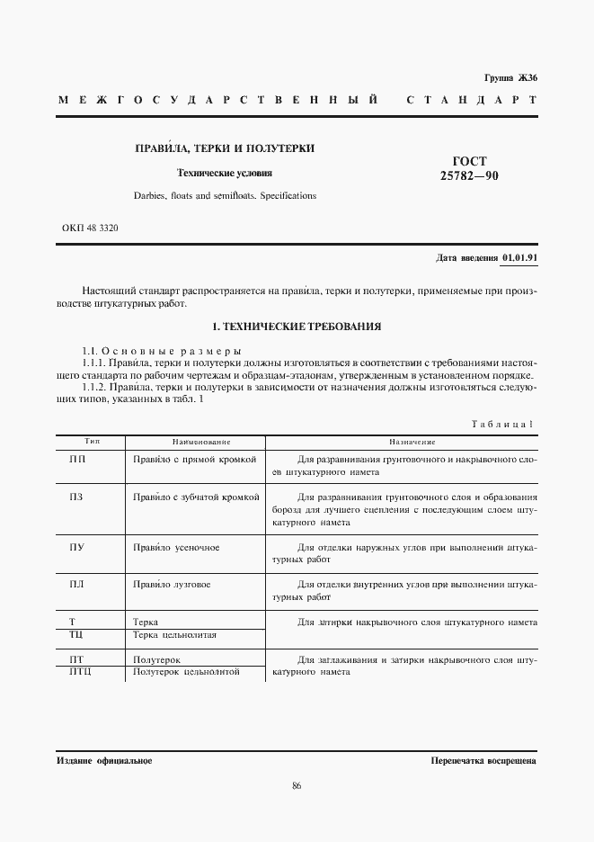 Страница 1 ГОСТ 25782-90