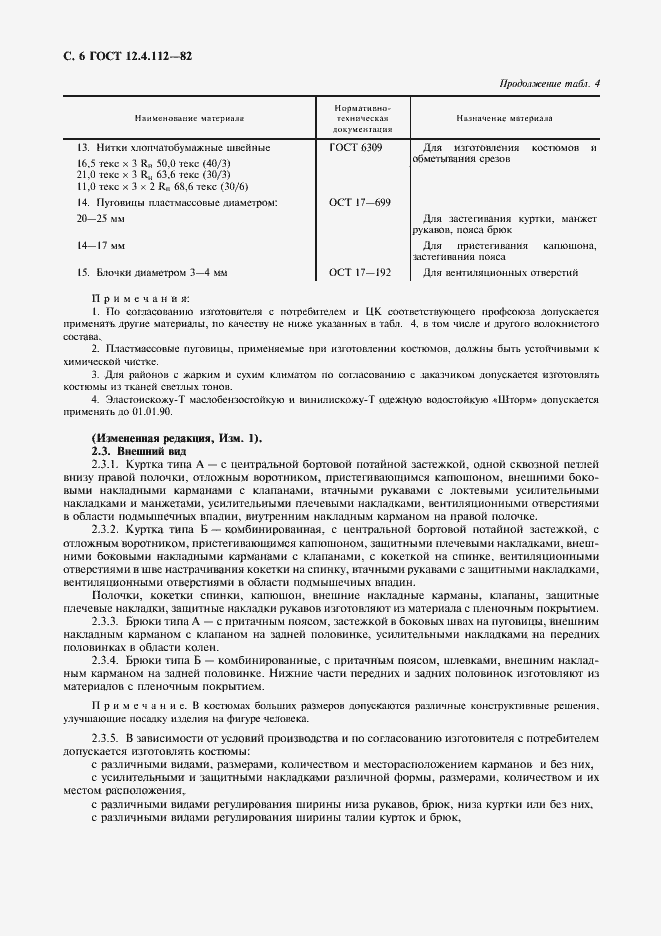 Страница 7 ГОСТ 12.4.112-82