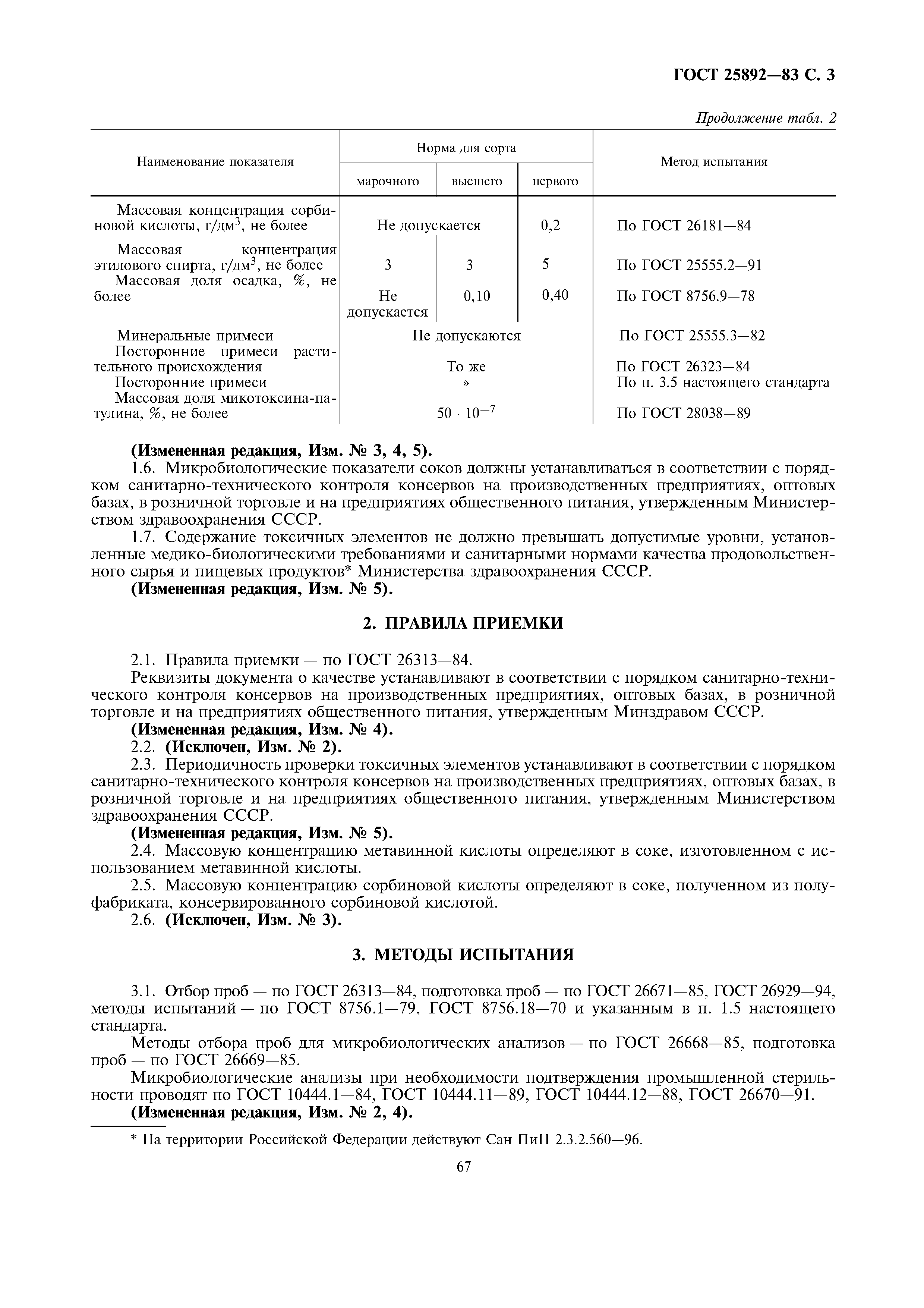 Страница 3 ГОСТ 25892-83