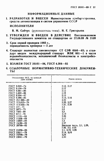 Страница 22 ГОСТ 26161-89
