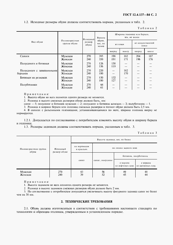 Страница 3 ГОСТ 12.4.137-84