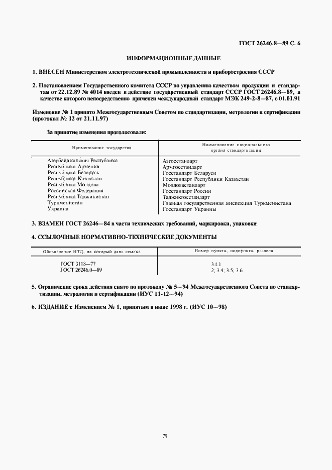 Страница 6 ГОСТ 26246.8-89