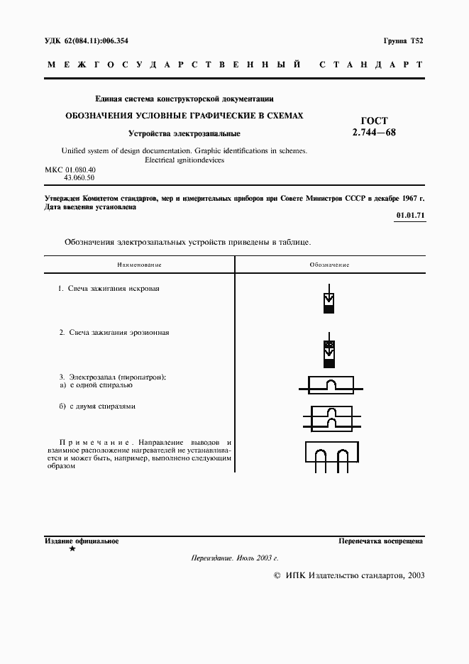 Страница 2 ГОСТ 2.744-68