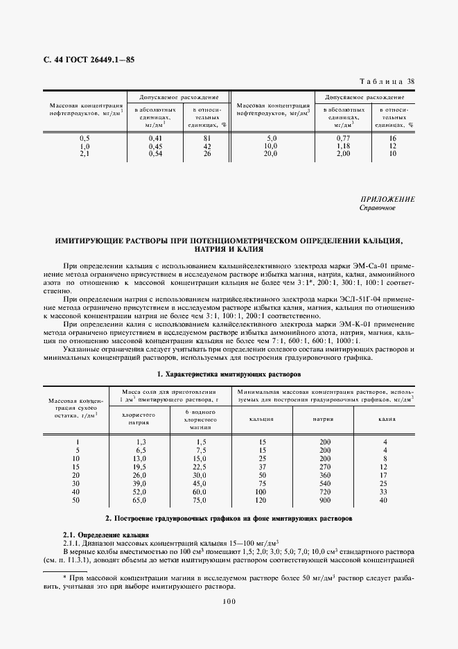 Страница 44 ГОСТ 26449.1-85