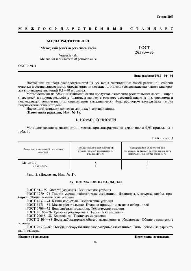 Страница 1 ГОСТ 26593-85