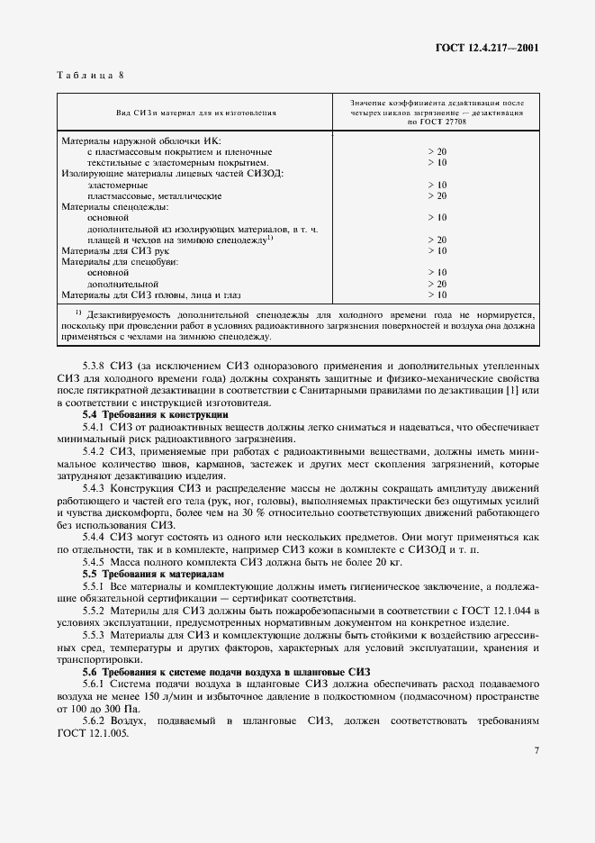 Страница 11 ГОСТ 12.4.217-2001