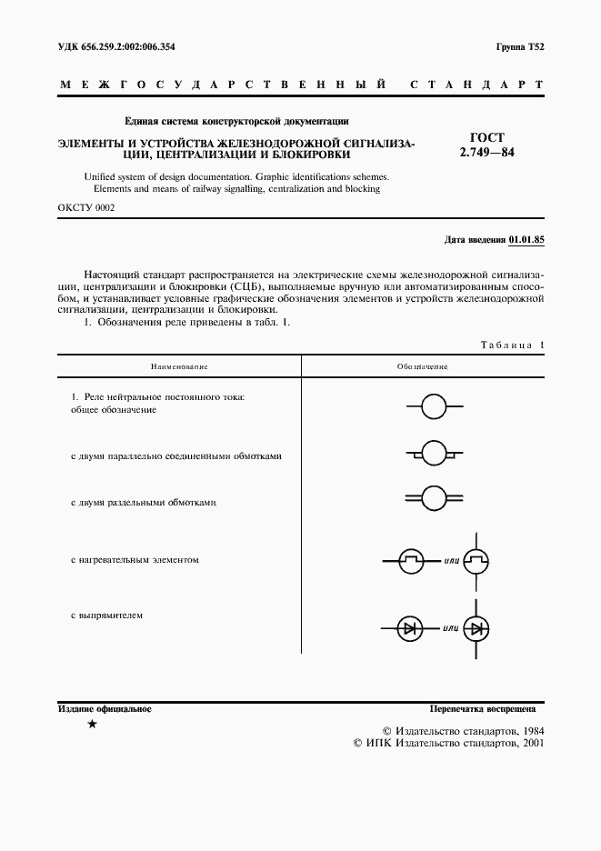 Страница 2 ГОСТ 2.749-84