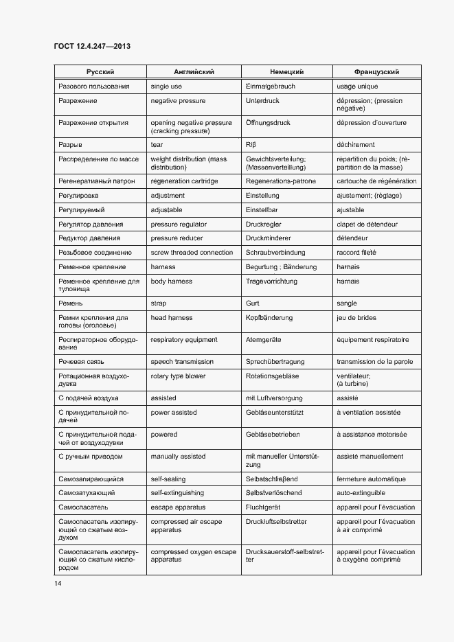 Страница 16 ГОСТ 12.4.247-2013