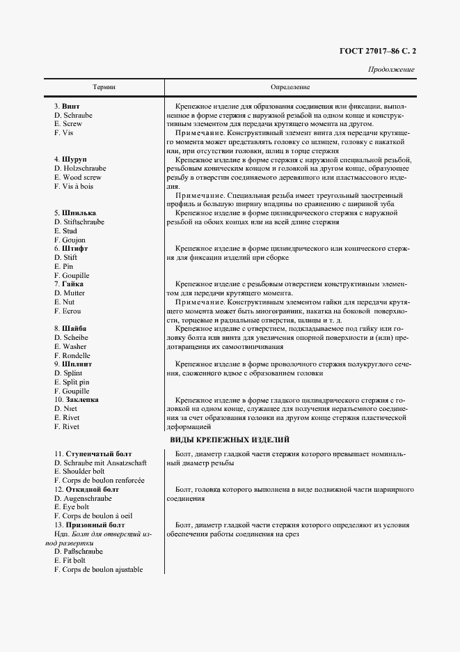 Страница 3 ГОСТ 27017-86