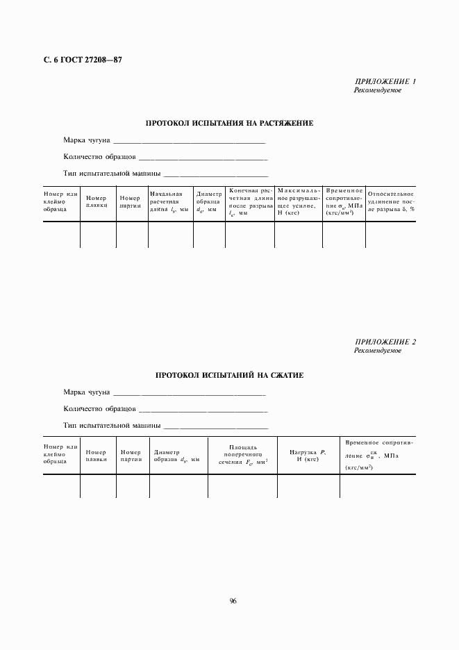 Страница 6 ГОСТ 27208-87