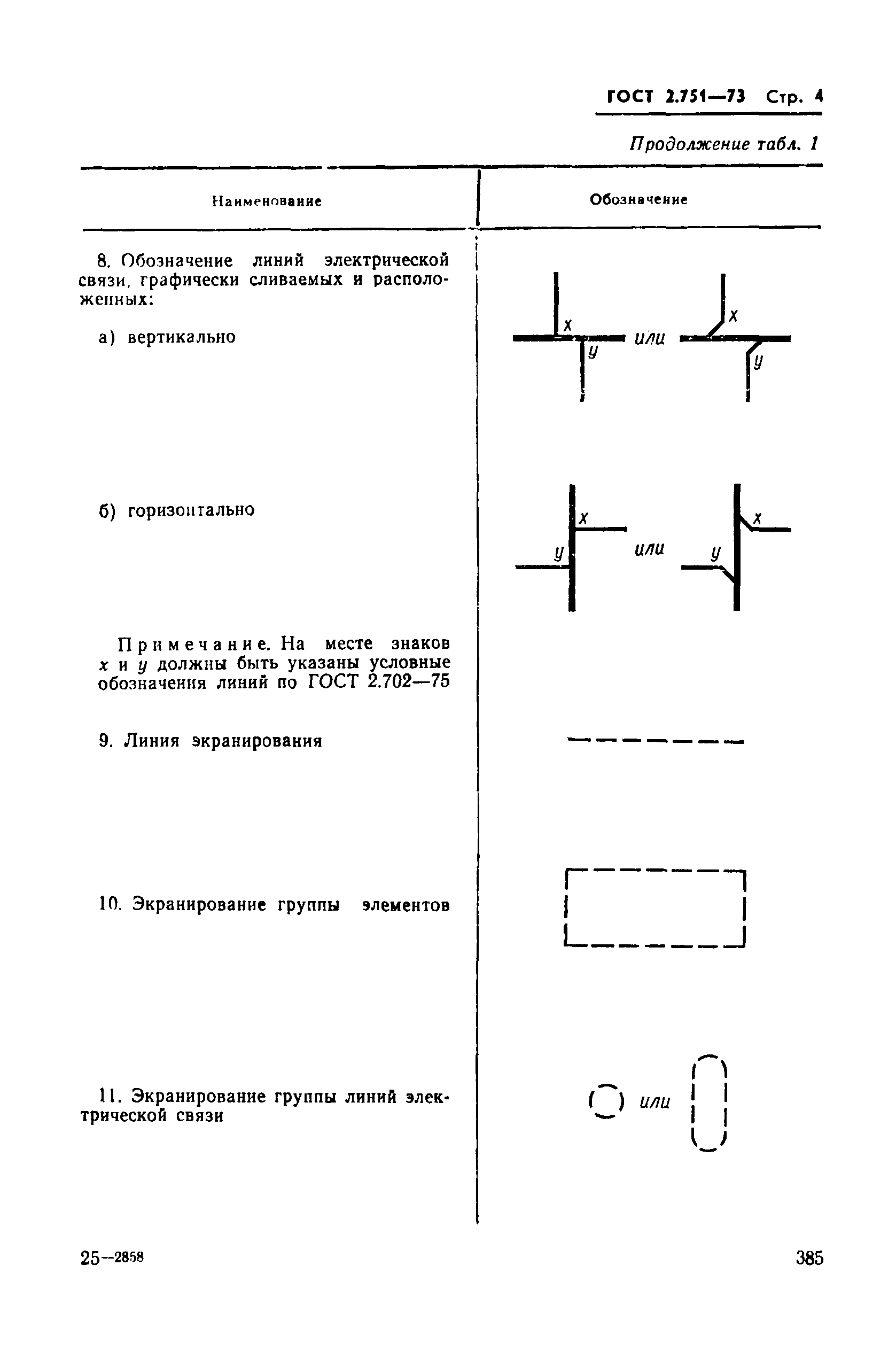 Страница 4 ГОСТ 2.751-73