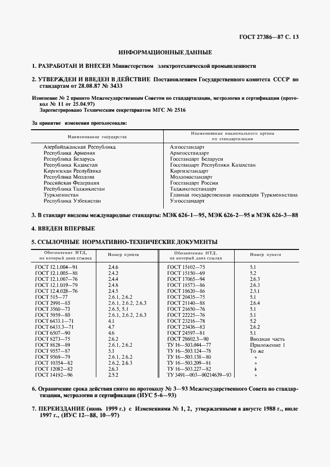 Страница 14 ГОСТ 27386-87